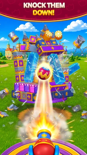 Ein Screenshot des Spiels Royal Smash